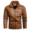 JACKETS KEZONO Knight Leather Jacket PERU / XS