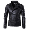 JACKETS KEZONO Leather Braided Rock Roll Jacket BLACK / XXS