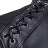 JACKETS KEZONO Leather Braided Rock Roll Jacket