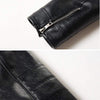 JACKETS KEZONO Leather Bright Hooded Jacket