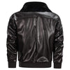 JACKETS KEZONO Leather Flight Biker Jacket