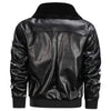 JACKETS KEZONO Leather Flight Biker Jacket