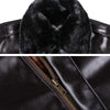 JACKETS KEZONO Leather Flight Biker Jacket