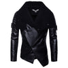 JACKETS KEZONO Leather Irregular Noble Jacket