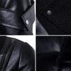 JACKETS KEZONO Leather Irregular Noble Jacket