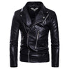 JACKETS KEZONO Leather Pendant Punk Locomotive Jacket