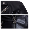 JACKETS KEZONO Leather Pendant Punk Locomotive Jacket