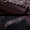 JACKETS KEZONO Leather Pilot Fleece Jacket