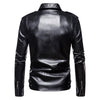 JACKETS KEZONO Leather Punk Aviator Lapel Motorcycle Jacket