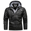 JACKETS KEZONO Leather Retro Armor Jacket BLACK / XS