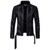 JACKETS KEZONO Leather Rock Roll Zipper Locomotive Jacket