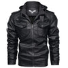JACKETS KEZONO Leather Rough Rider Jacket BLACK / S