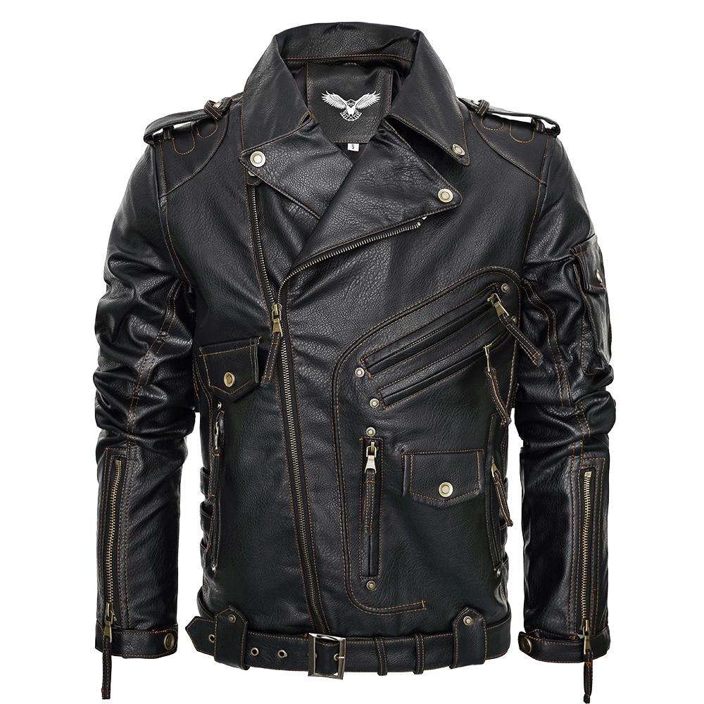CARANFIER Phaser Bonanza Leather Jacket Flash Sale