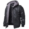 JACKETS KEZONO Pigskin Vintage Pure Jacket BLACK+GREY / XS