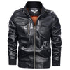 JACKETS KEZONO Pitaya Leather Jacket BLACK / XXS