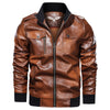 JACKETS KEZONO Pitaya Leather Jacket SADDLEBROWN / XXS