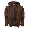 JACKETS KEZONO Vintage Nirvana Leather Jacket SADDLEBROWN / S