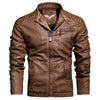 JACKETS KEZONO Western Rider Leather Jacket PERU / XS